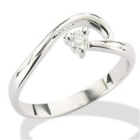Anello Gemoro Donna in Oro bianco Diamante 0.02 Ct SS479BIA02 - SS479BIA02